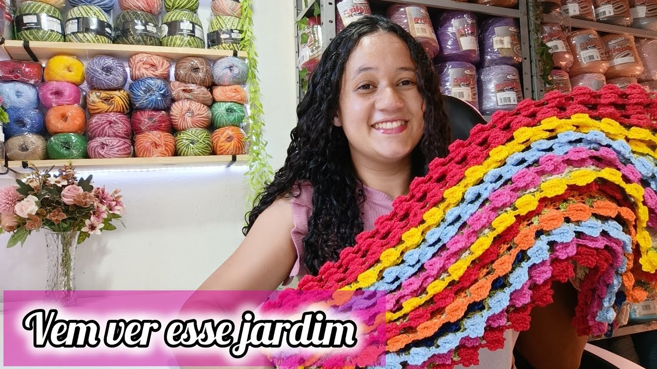 💥POR QUANTO EU VENDO CADA PANO DE PRATO COM BARRADINHO TULIPAS? #crochê 