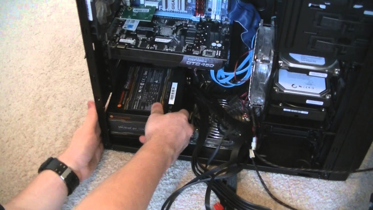 How to Install a Power Supply into a Desktop PC