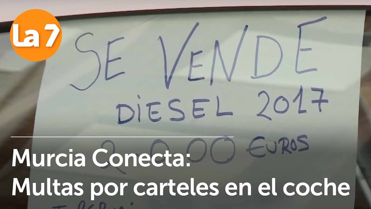 Murcia Conecta: ¿Sabías que te pueden multar por poner el cartel de 