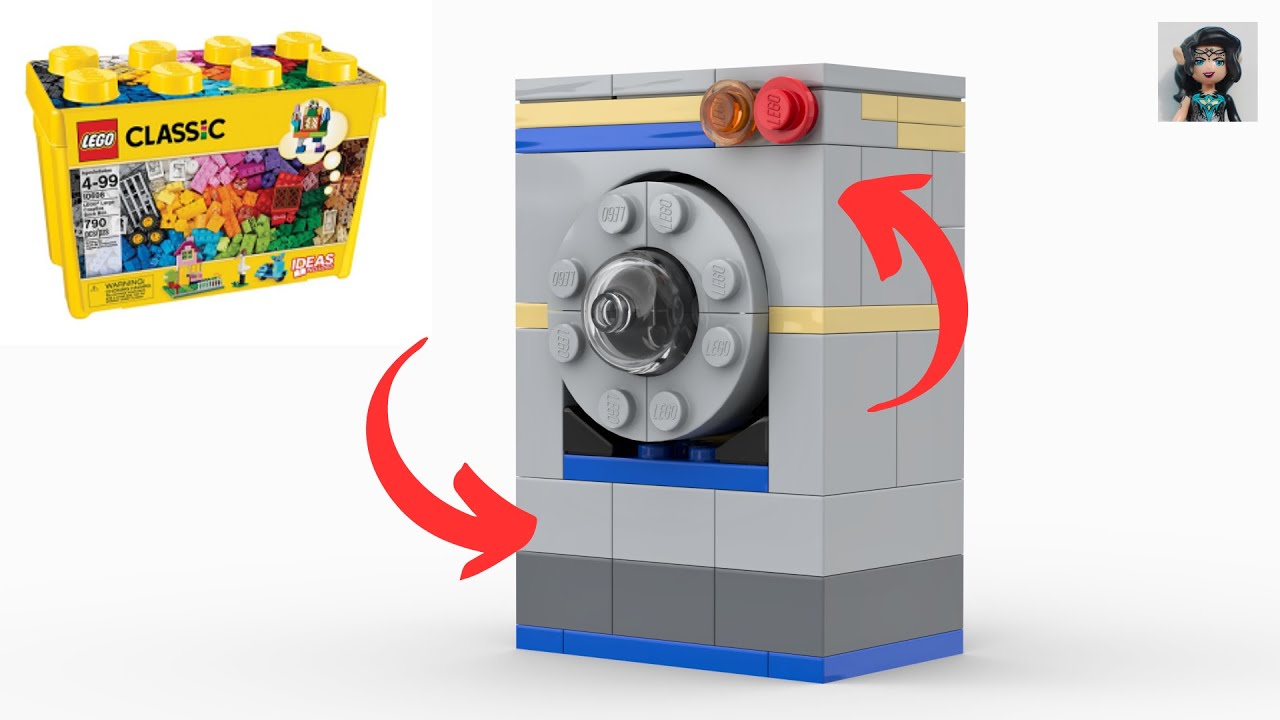WASHING MACHINE Lego сlassic 10698 ideas How to build