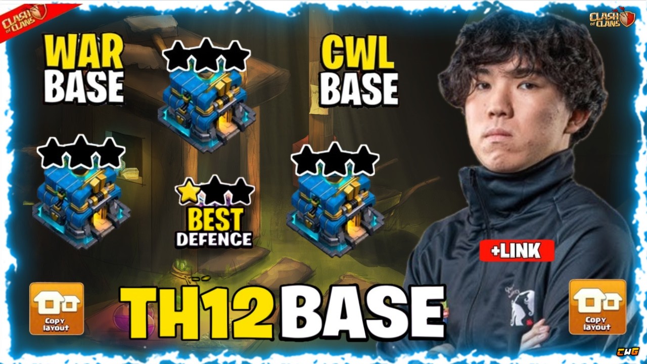 TOP-05 TH12 BEST FOR WAR / RANK / FARM AND CWL BASE WITH COPY LINKS || ANTI 3 STAR ||TH12 BASE 2026