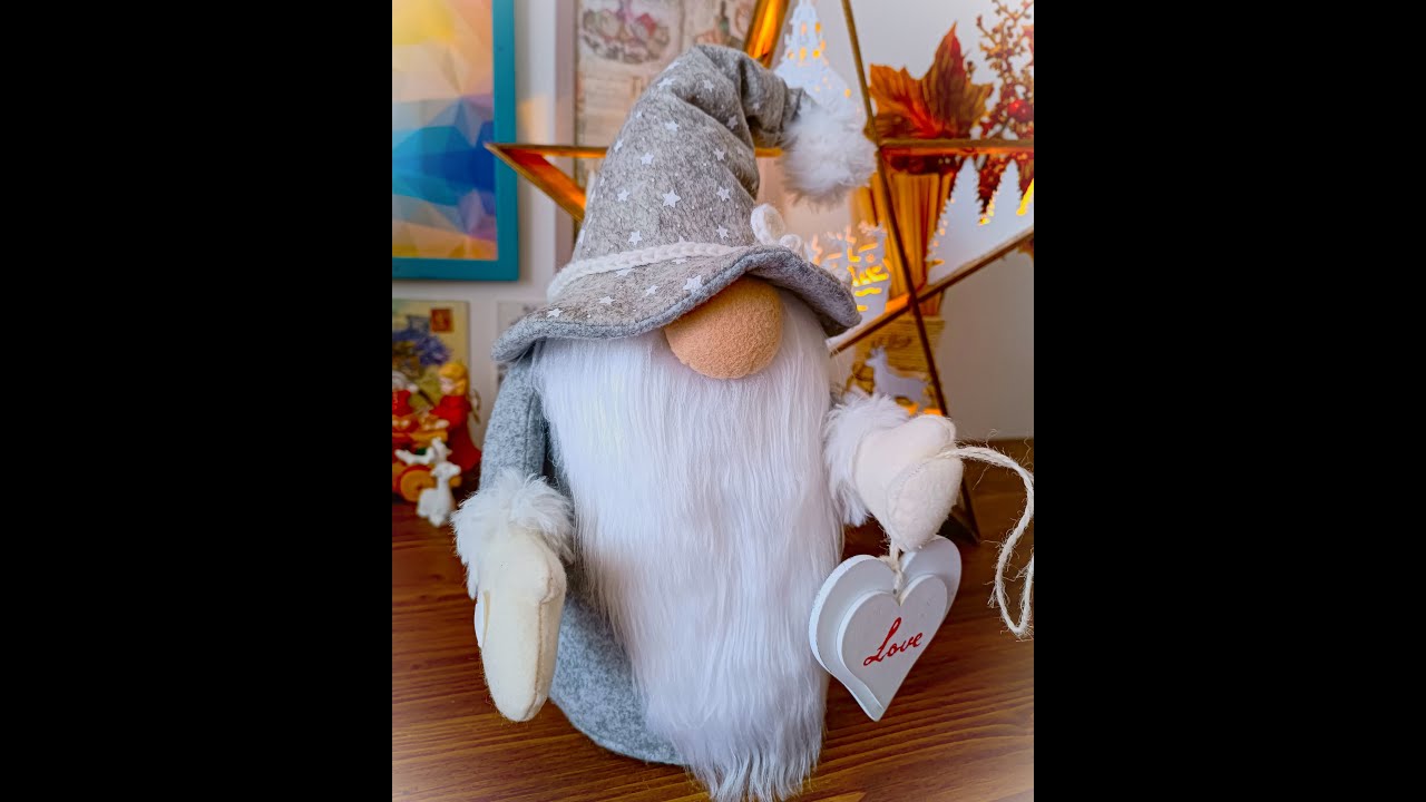 [Tutorial] Gnomo di Natale fai da te #creativeideas #handmade #diy #ideacreativa #suggerimenti 🥰🤗