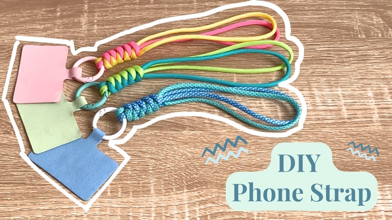 DIY | Macrame wristlet | cellphone strap | Snake knot | Paracord