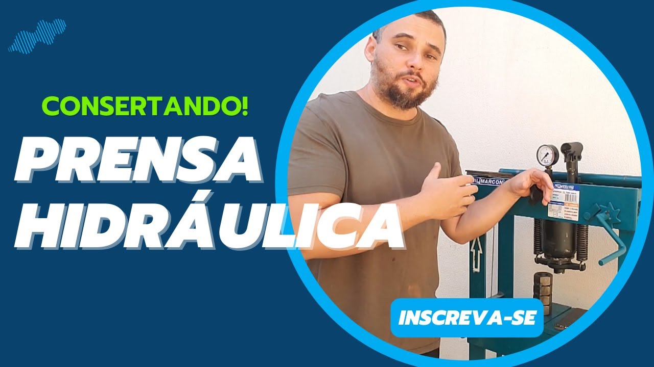Como consertar Prensa Hidráulica! #macaco  #hidraulica