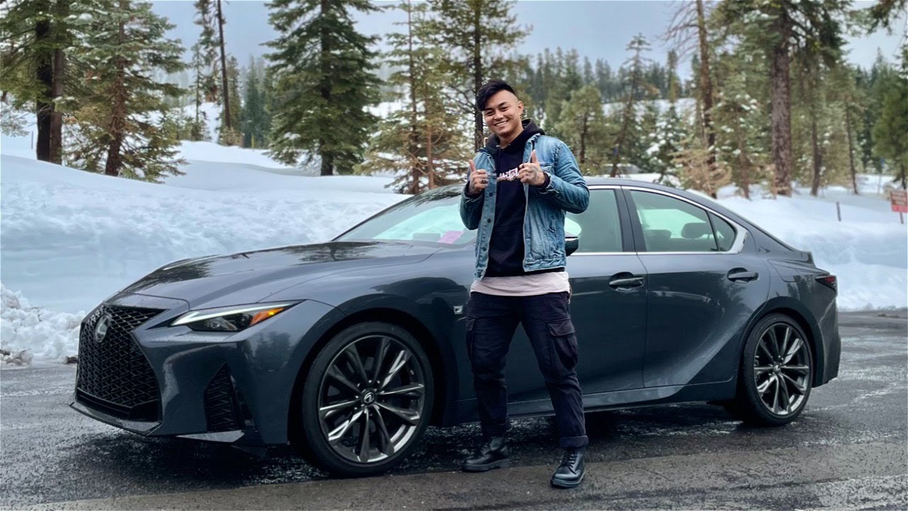 Taking The NEW 2021 Lexus IS350 To The Snow!