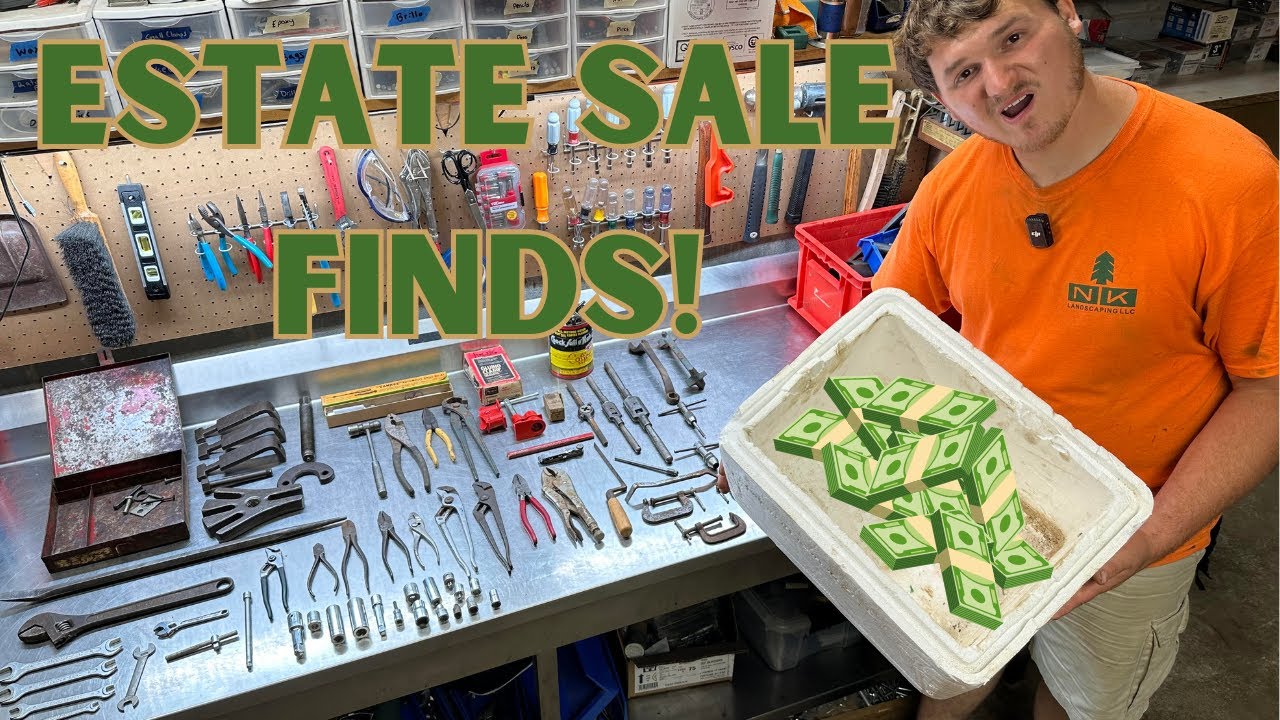 Estate Sale Tool Heaven - Amazing Finds and Dream Deals!