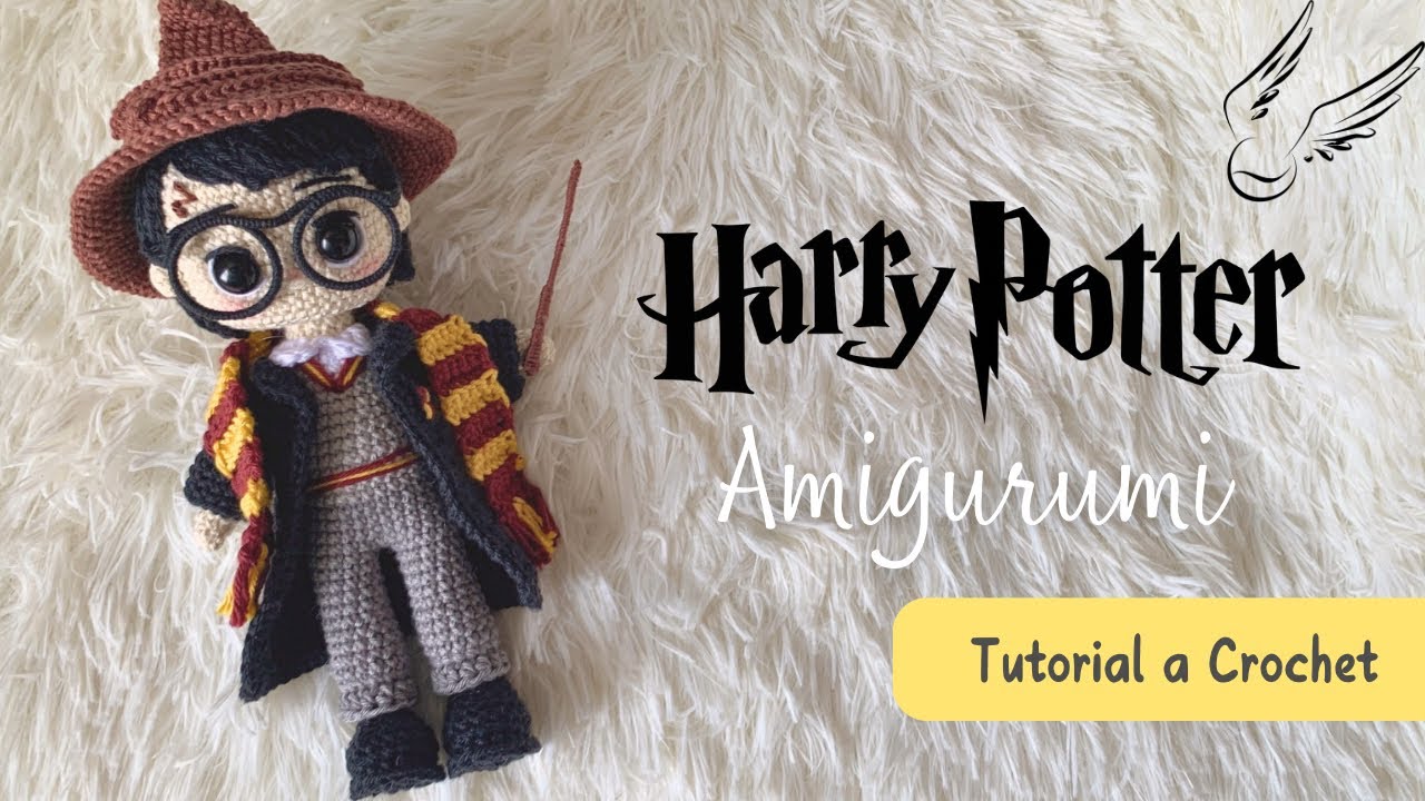 Harry Potter Amigurumi⚡️|Parte 1|Tutorial a Crochet|Mundo Crochet
