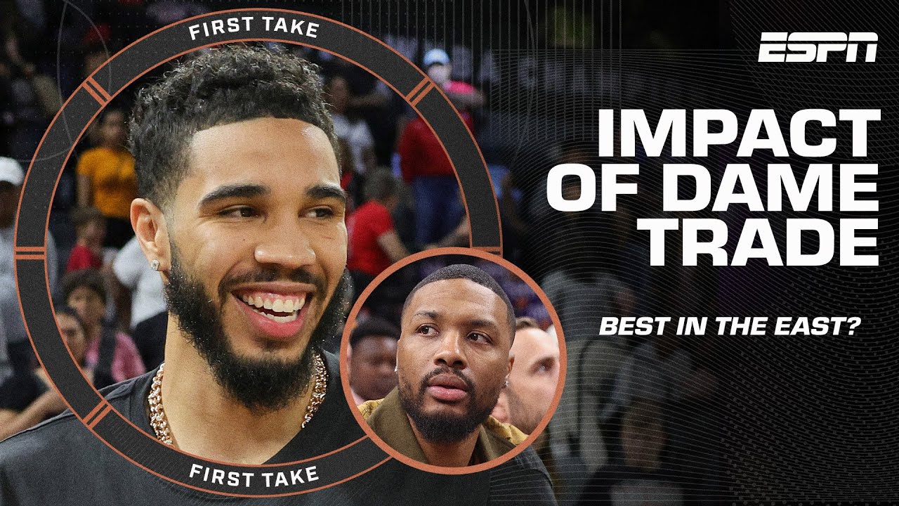 Stephen A. isn't ignoring the Boston Celtics following the Damian Lillard-Bucks trade 👀 | First Take