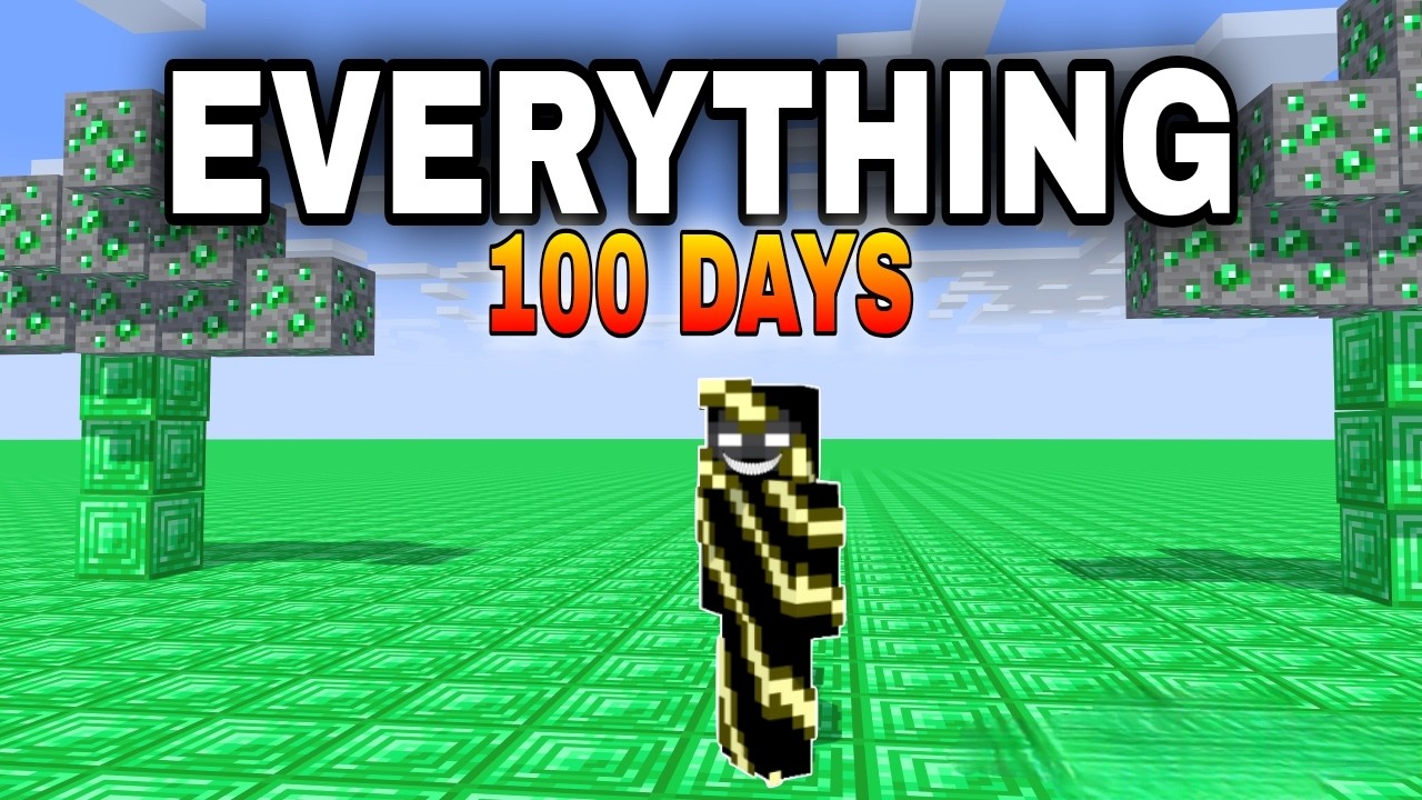 I Survived 100 Days in EMERALD WORLD Hardcore 😱💚 | Minecraft 100 Days Challenge