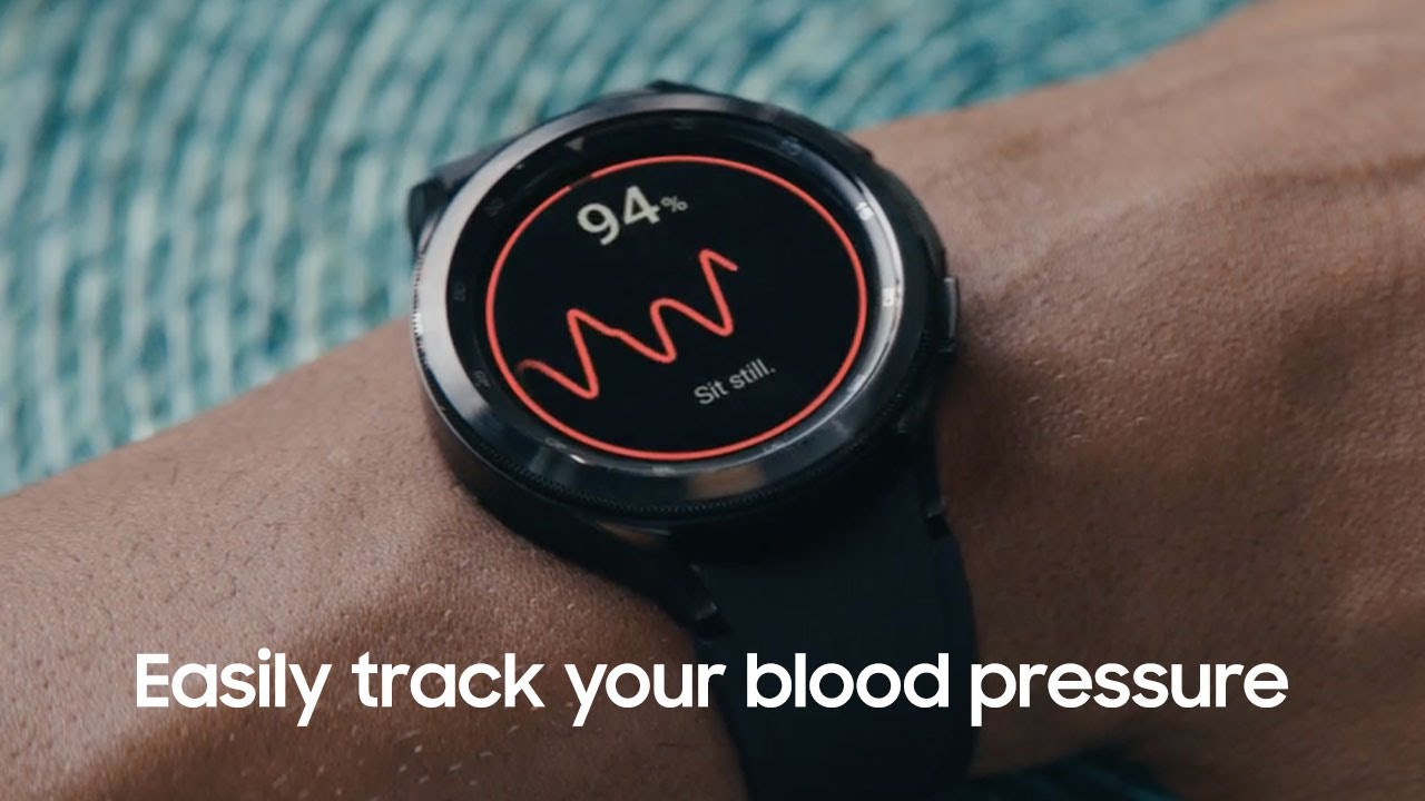 Galaxy Watch4 Series: Easily track your blood pressure every day