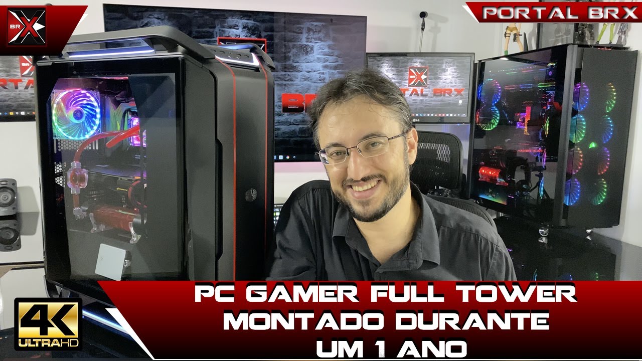 PC Gamer Full Tower montado durante um 1 ano! Eis o PC Gamer Full Tower C700P BE