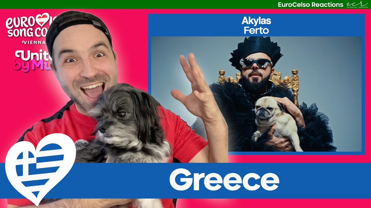 🇬🇷 Геймер! Реакция на клип Akylas – Ferto / Eurovision 2026 Greece (Official Music Video)