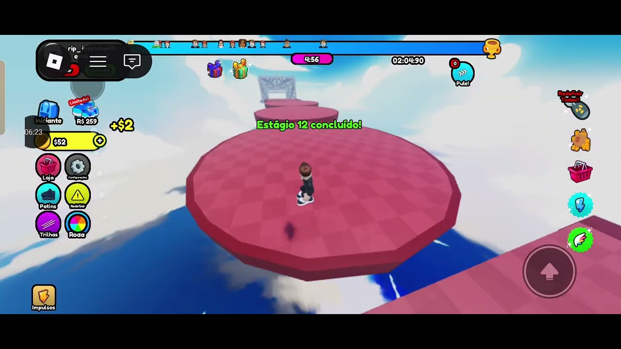 Jogando mais uma vez essa p**** desse Roblox