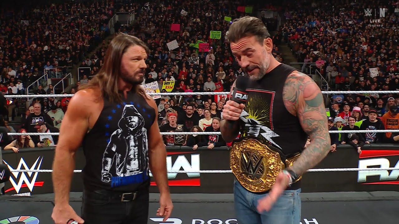 Обзор шоу WWE Raw от 26.01.2026 (CM PUNK против AJ STYLES в первый раз, шоу Royal Rumble перед за...