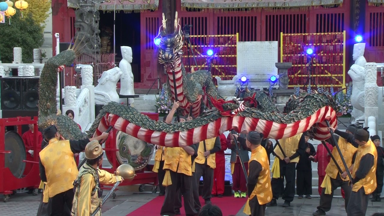十禅寺龍踊会『ヒネモスティバルin長崎孔子廟』2021年11月28日