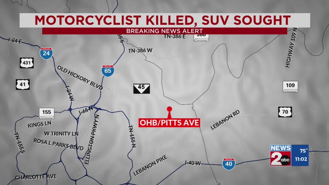 MNPD: Motorcyclist killed in hit-and-run crash