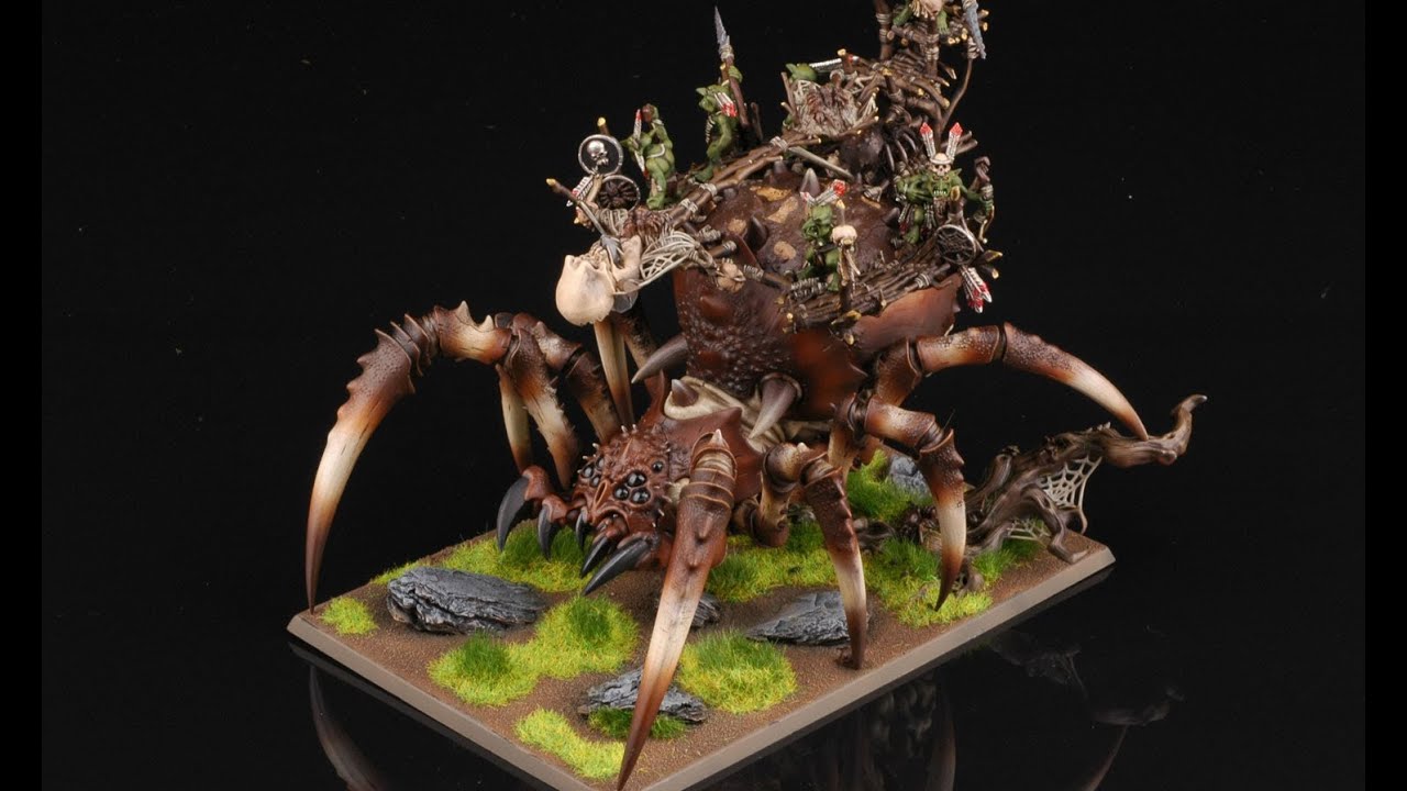How to paint Arachnarok Spider? | Warhammer Fantasy Battle  | BuyPainted