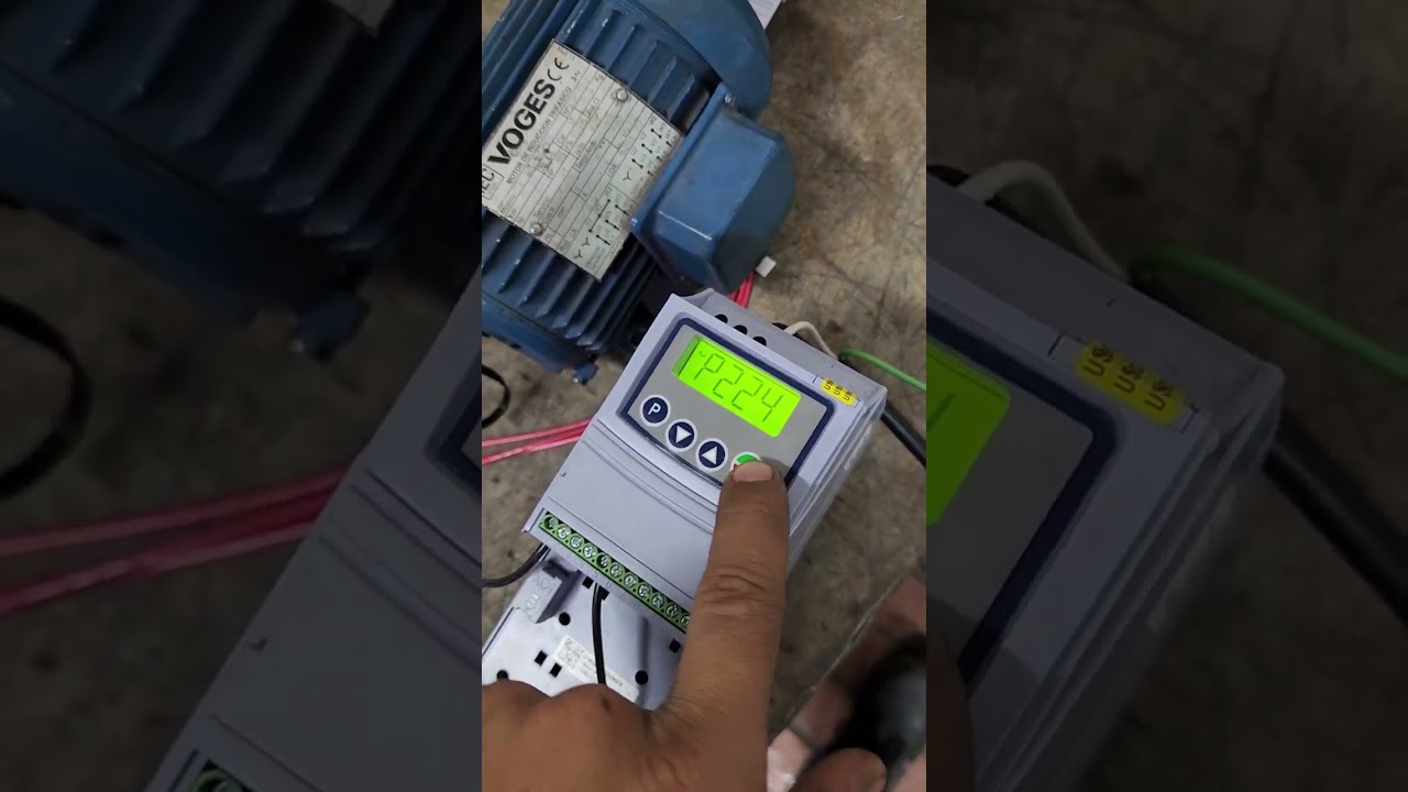Configuración variador de velocidad WEG CFW300