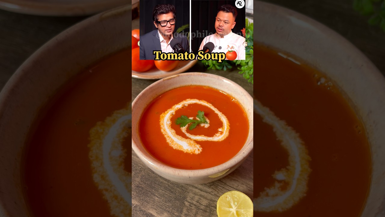 Healthy Tomato & Beetroot soup for these chilling days 