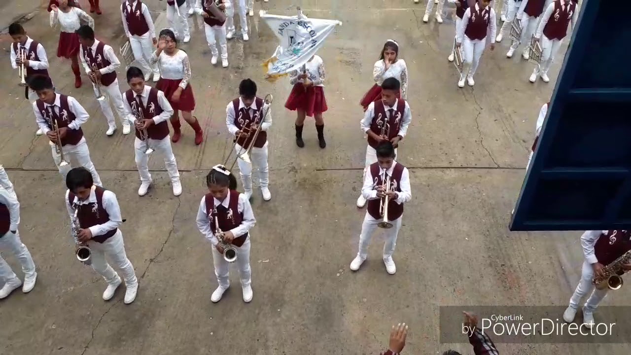 PRESENTACIÓN  BANDA  TELESECUNDARIA ALDEA LA VICTORIA SAN JUAN OSTUNCALCO 2019 |Videosfera