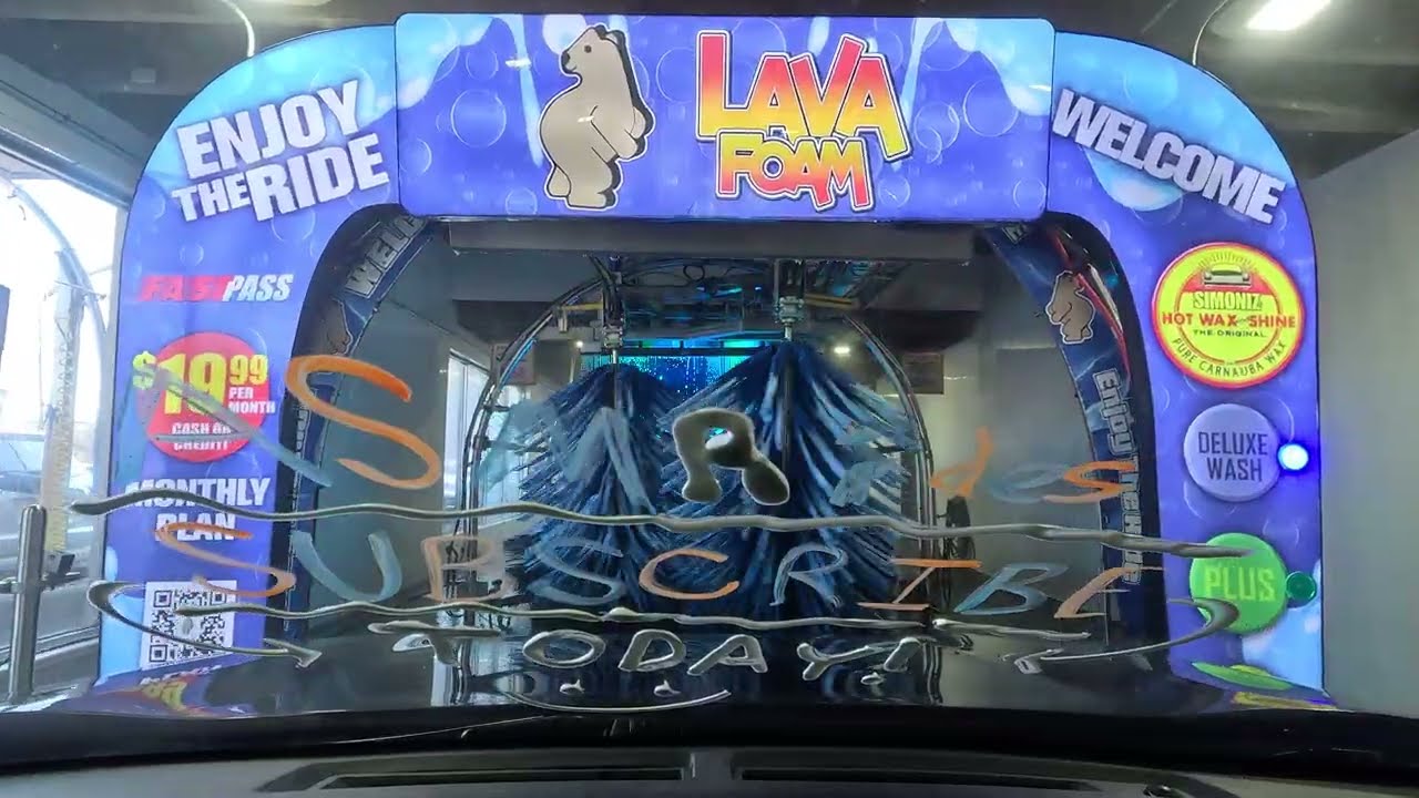 Western Buddy Bear Car Wash AVW Tunnel 4130 S Western Ave, Chicago, IL GoPro 4K POV ASMR