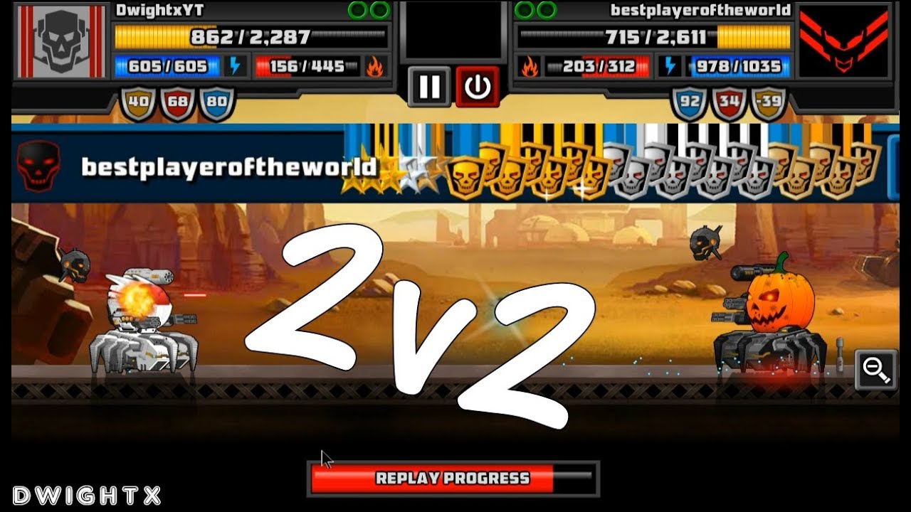 Supermechs⛅ {HD} bestplayeroftheworld vs Dwightx