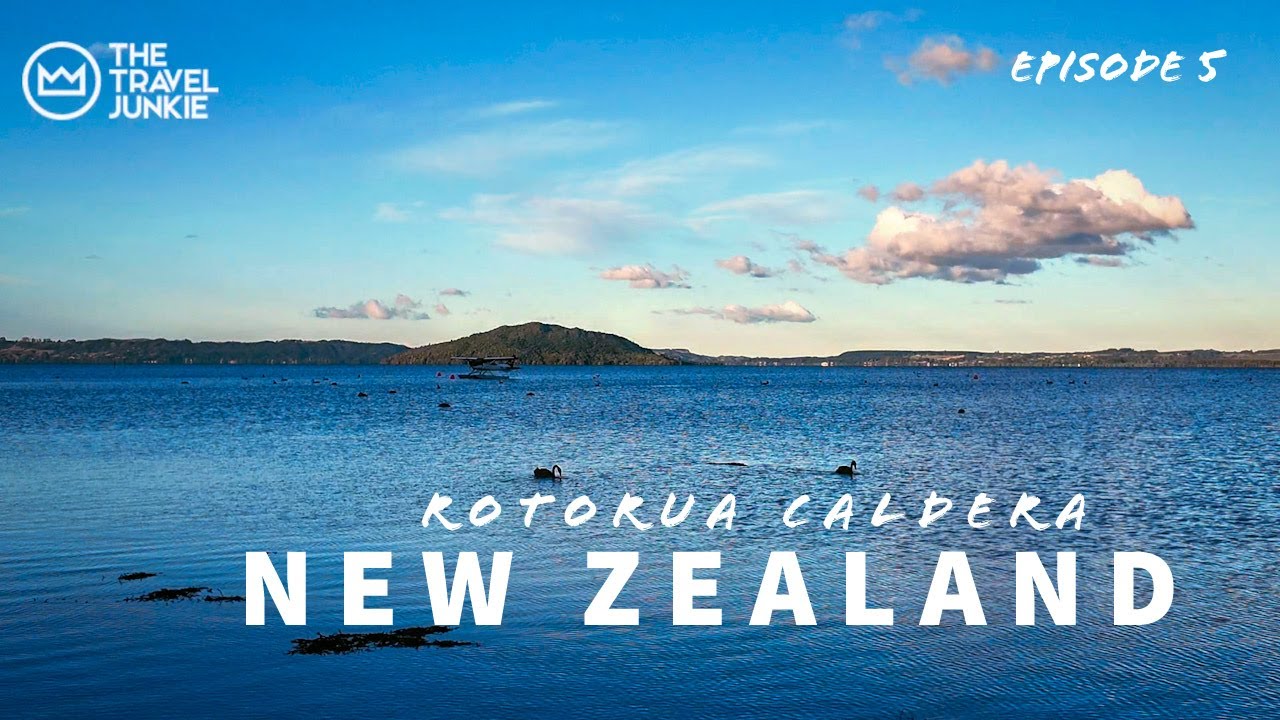 LAKELAND QUEEN SUNSET WALK, ROTORUA CALDERA | NEW ZEALAND WALKING TOUR | NORTH ISLAND ROADTRIP 4K