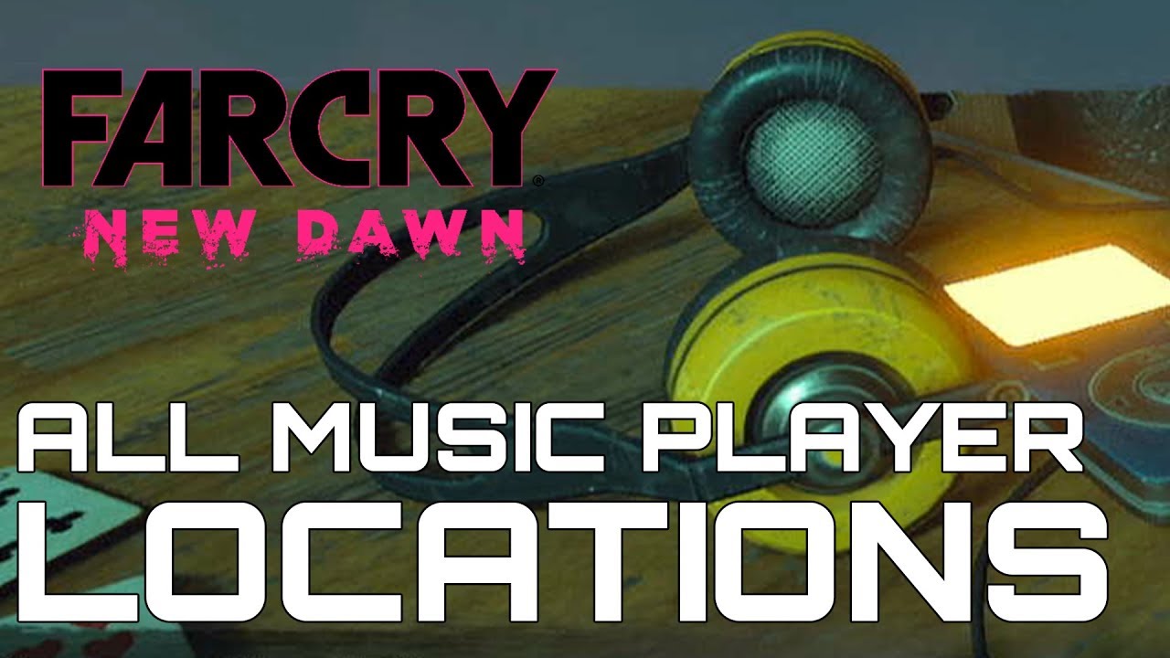 Far Cry New Dawn ALL 10 MUSIC PLAYER LOCATIONS (AUDIOPHILE TROPHY GUIDE)