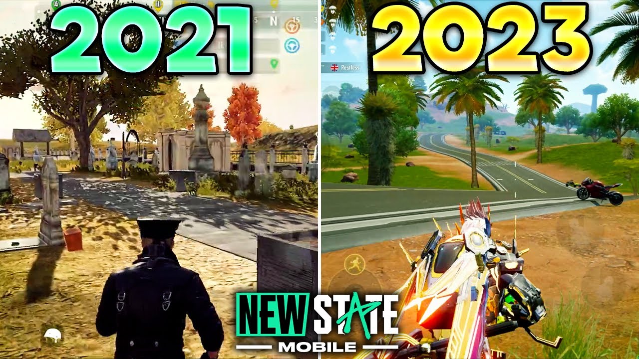 PUBG NEW STATE ALPHA 2021 vs 2023 🤯