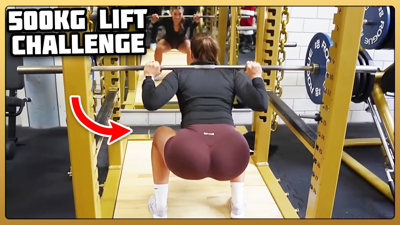 500KG Squat  + Deadlift + Benchpress