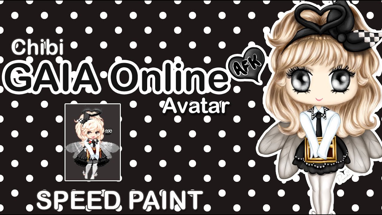 Gaia Online Avatar Speed Paint - Chibi | Art