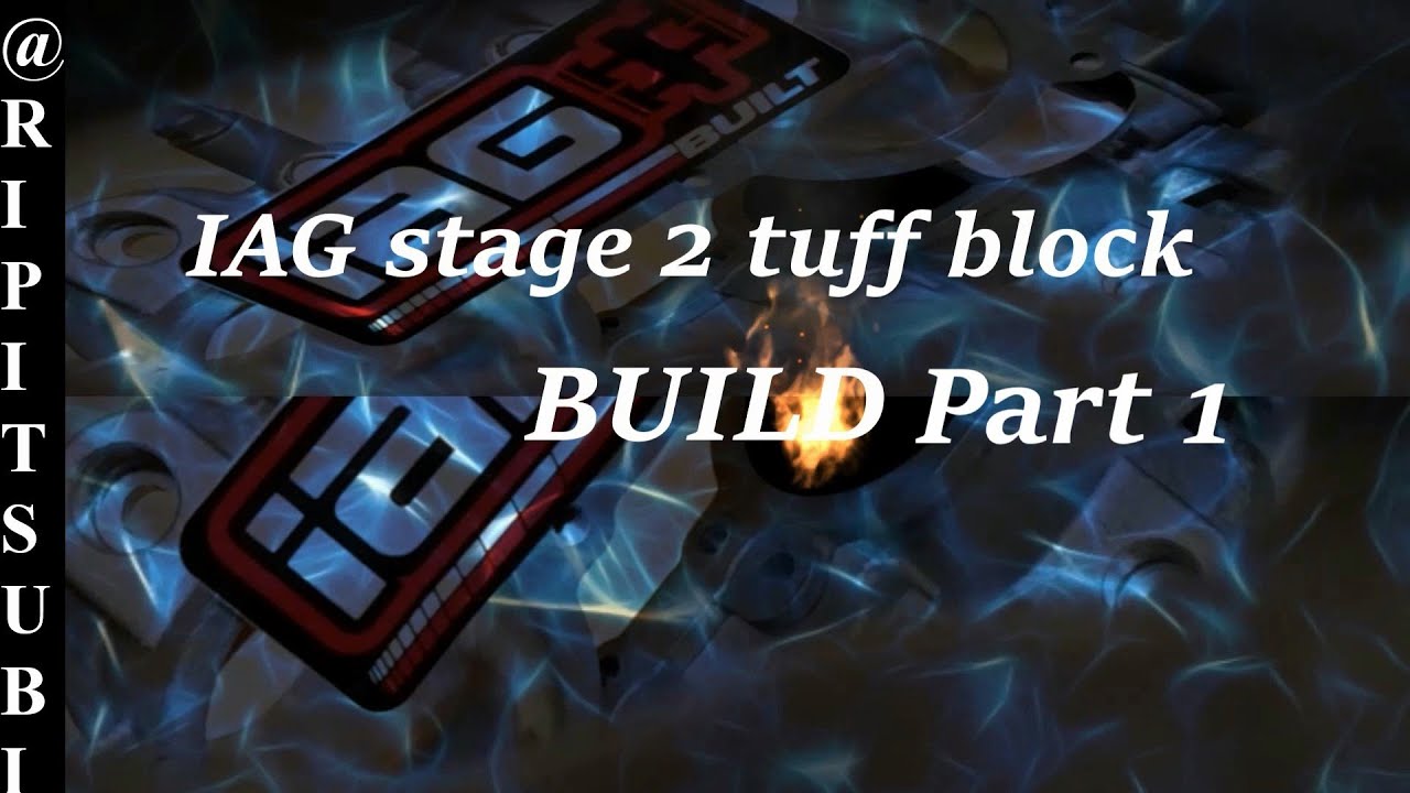 IAG Stage 2 tuff block build part 1