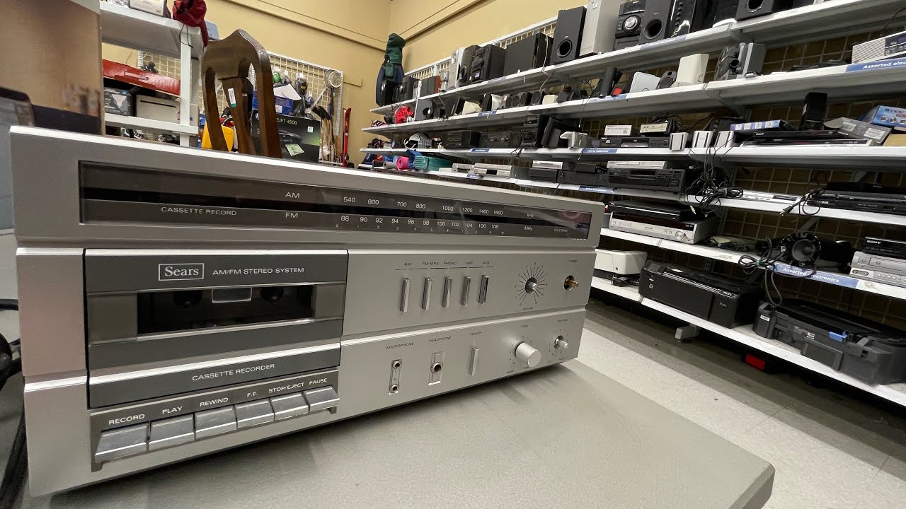 Everything On This Thrift Store Electronics Shelf
