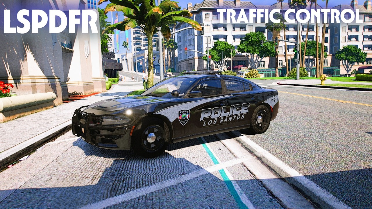 (DAY 13) GTA V - LSPDFR 0.4.9 - LSPD - Keeping the streets safe! #lspdfr