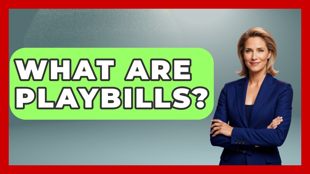 What Are Playbills? - Broadway Behind The Curtain