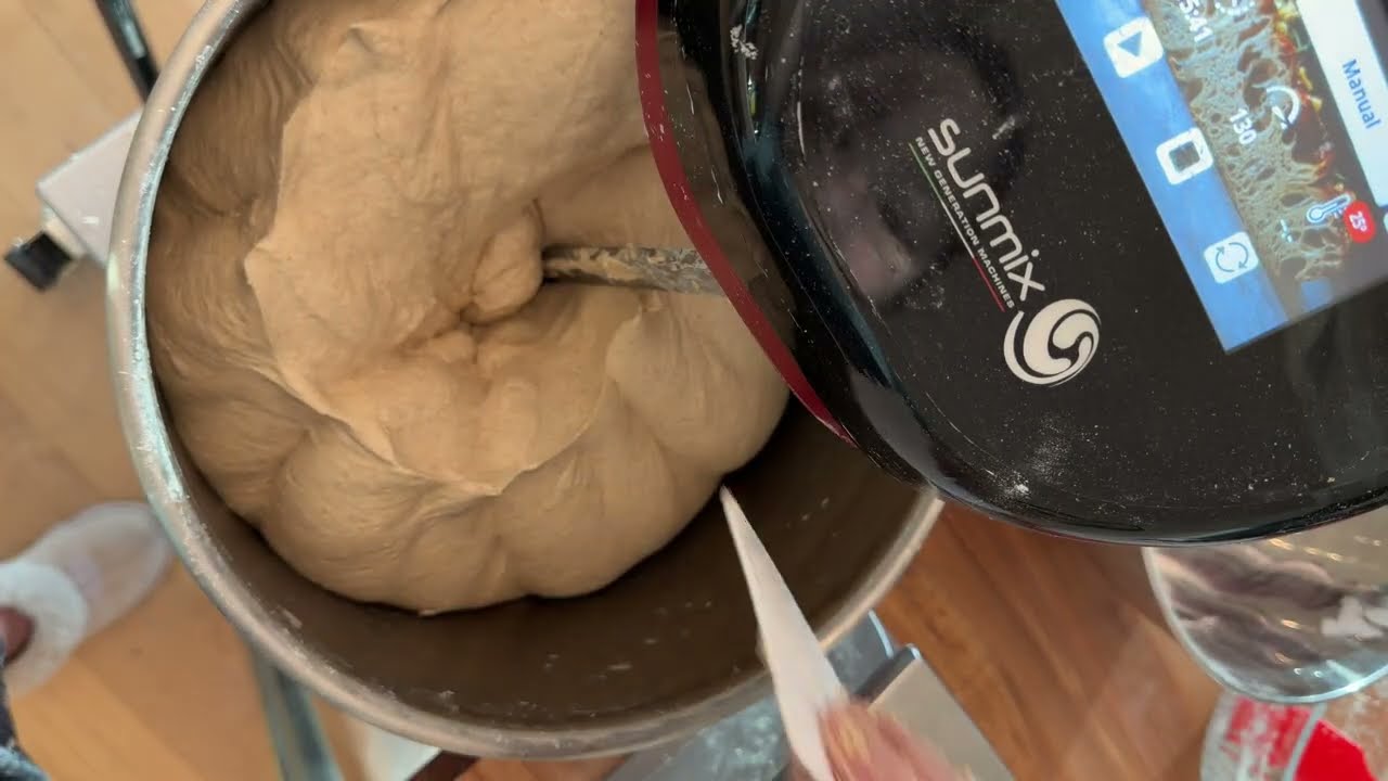 Sourdough Mixing in a Sunmix EVO10 Spiral Mixer