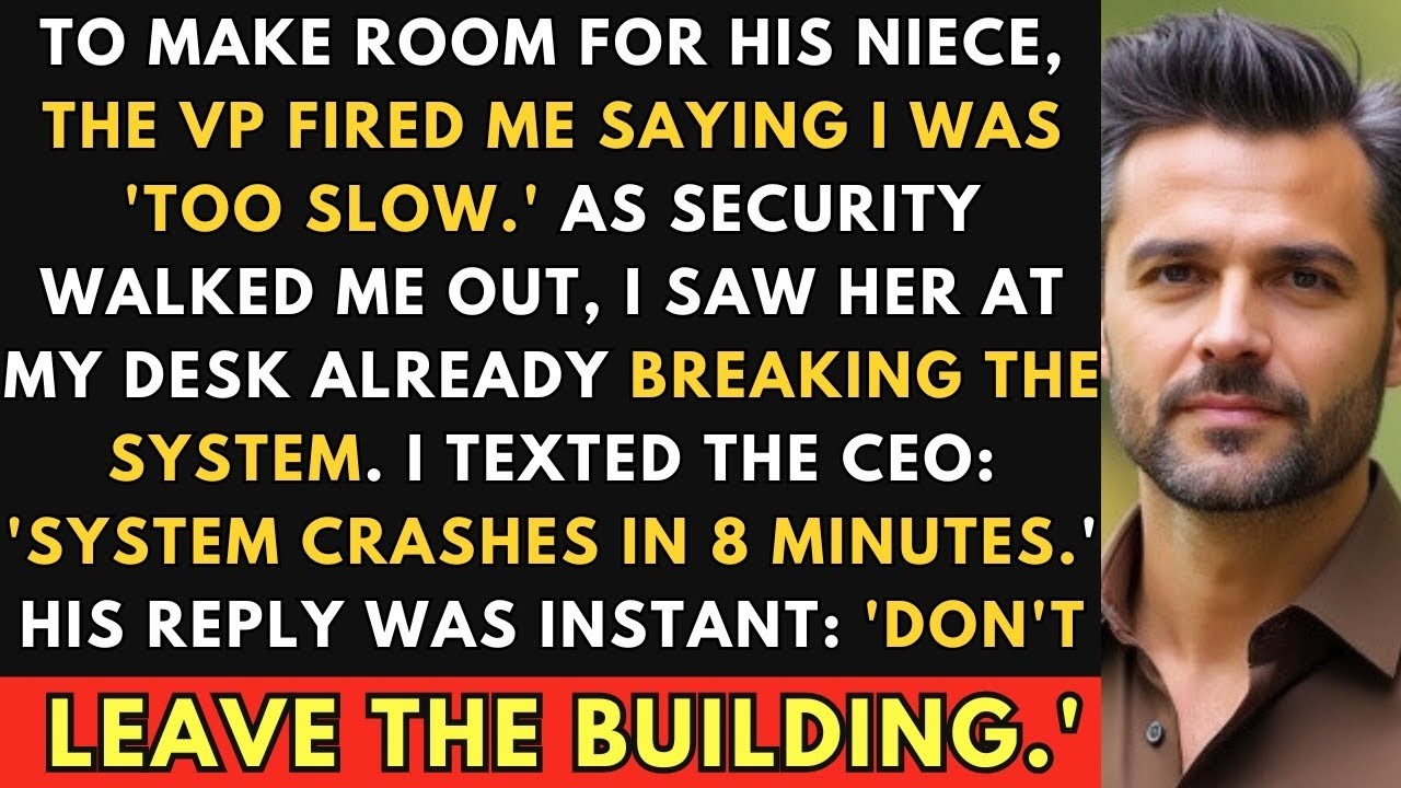 They Fired Me for Working Too Slowly&mdash;Then Their Favorite Employee Ruined the Company