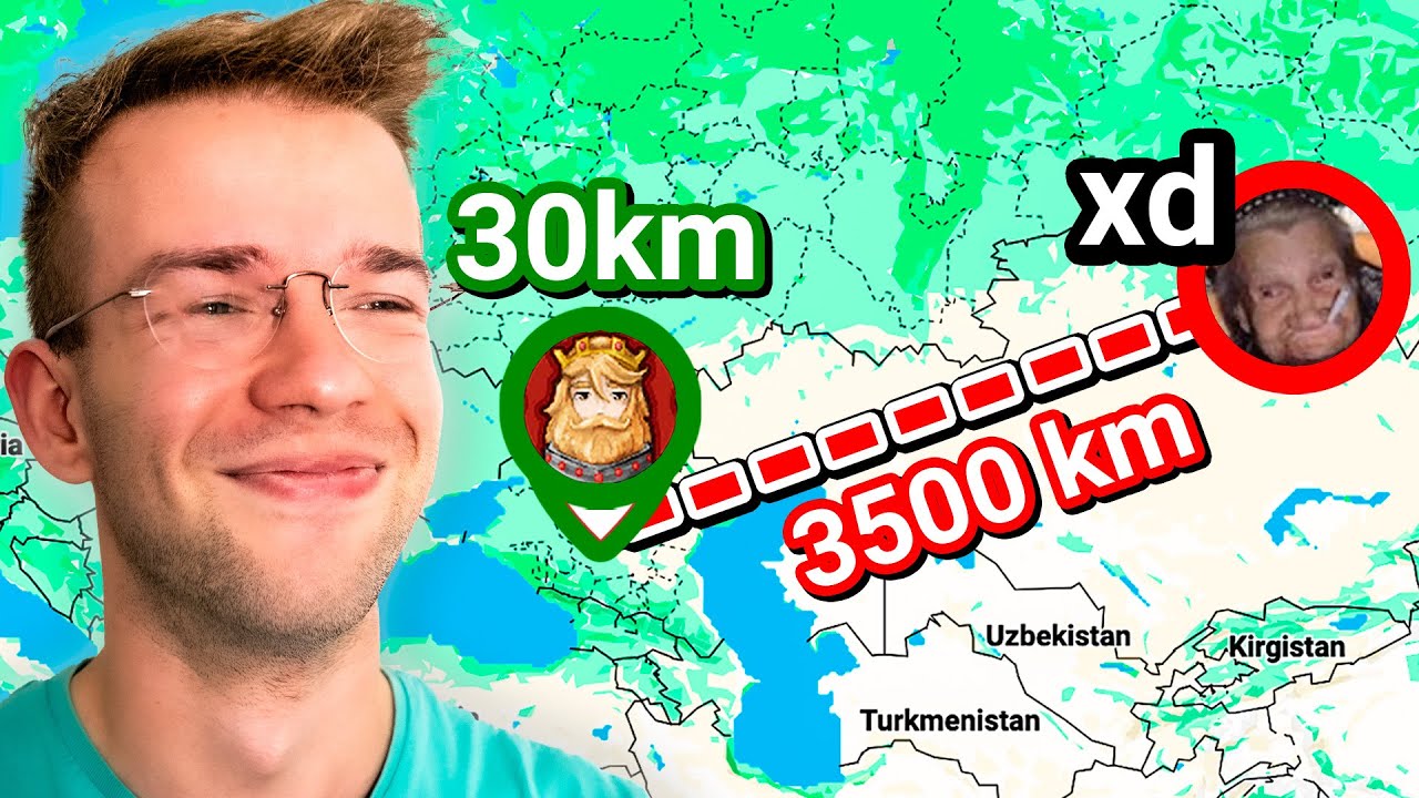 Najlepsza partia mojej kariery GeoGuessr