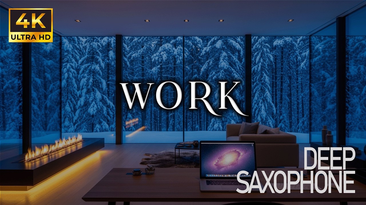 𝐃𝐞𝐞𝐩 𝐖𝐨𝐫𝐤 𝐌𝐮𝐬𝐢𝐜 - Sophisticated Deep Sax Music for Study and Concentration | Deep Saxophone 4K