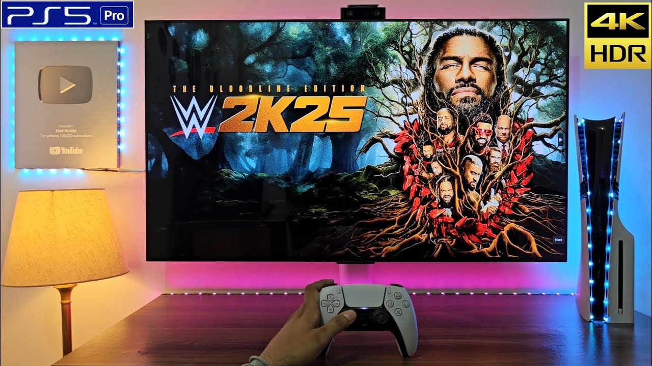 WWE 2K25 BloodLine Edition (PS5 PRO) 4K HDR 60FPS GAMEPLAY