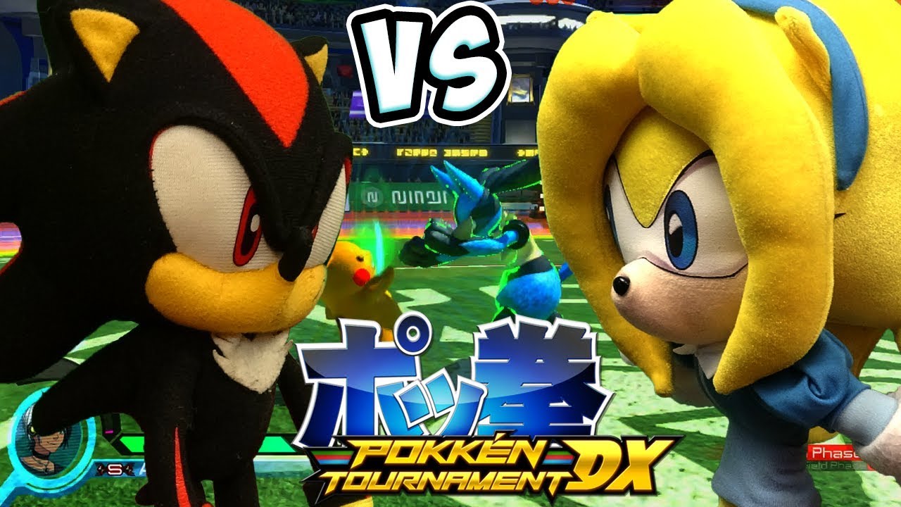 ABM: Тень против Марии!! Геймплейный матч турнира Pokken!! HD