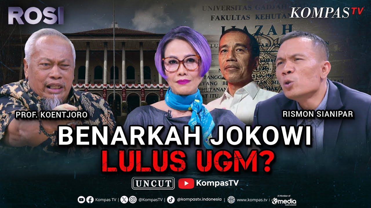 [FULL] DEBAT PANAS! Prof. Koentjoro-Rismon Sianipar soal Isu Ijazah Palsu Jokowi & Reputasi UGM