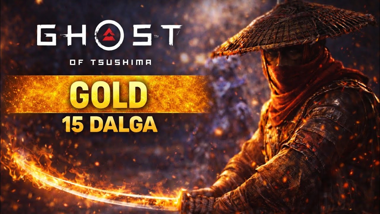 Ghost of Tsushima Legends — Gold Zorluk 15 Dalga | Full Damage Ronin + Kunai Power Build 🔥
