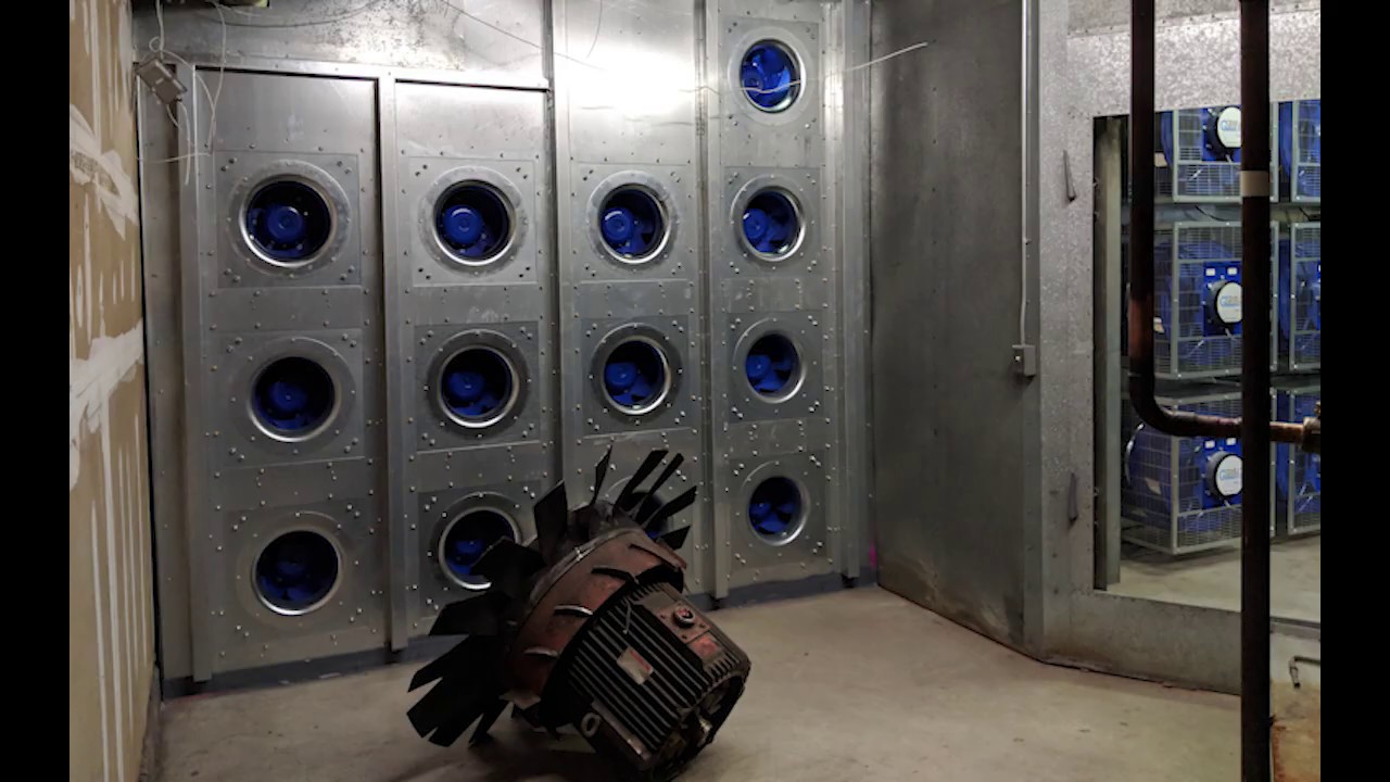 Fan Array Retrofit Time Lapse