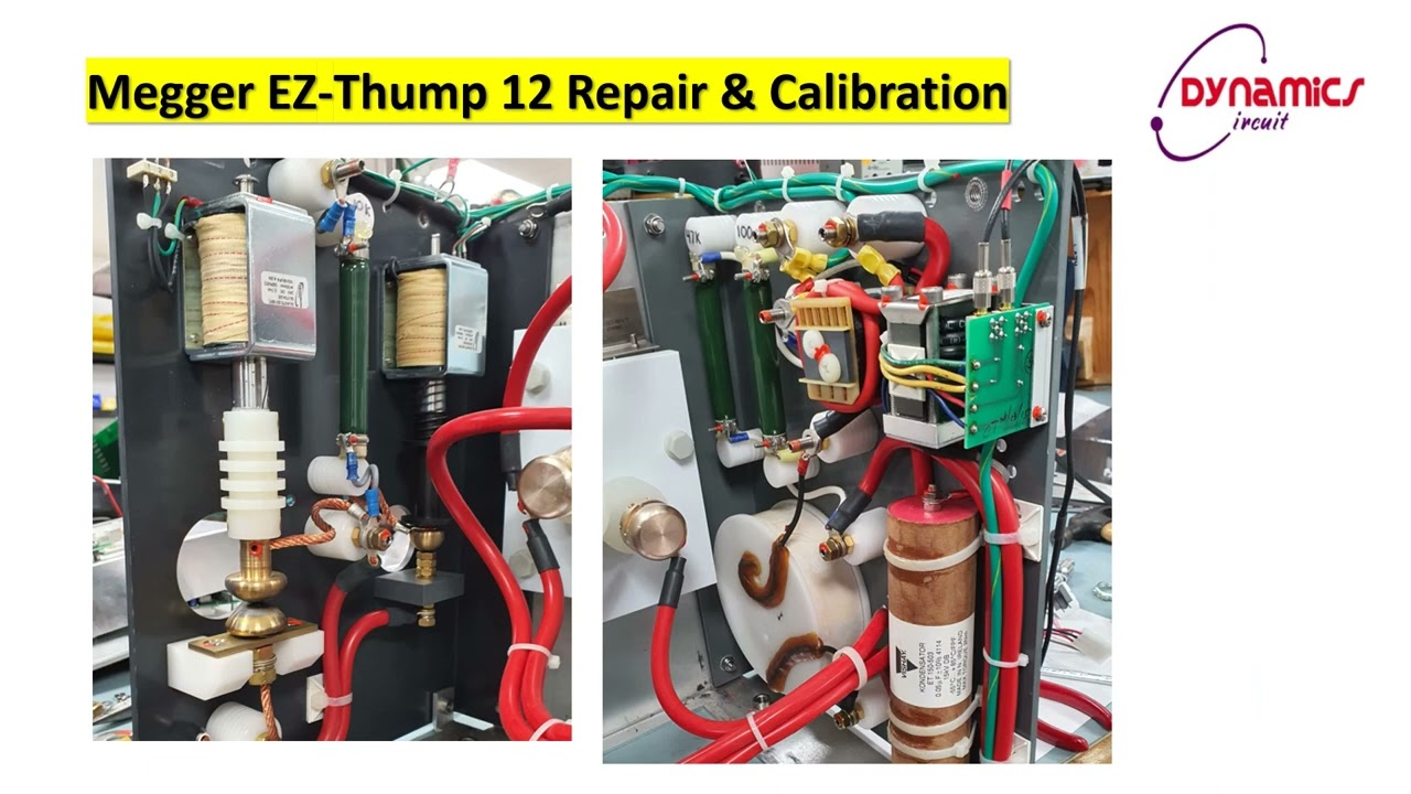 Megger EZ-Thump 12 TDR Fault Location System Repair & Calibration Dynamics Circuit (S) Pte. Ltd.