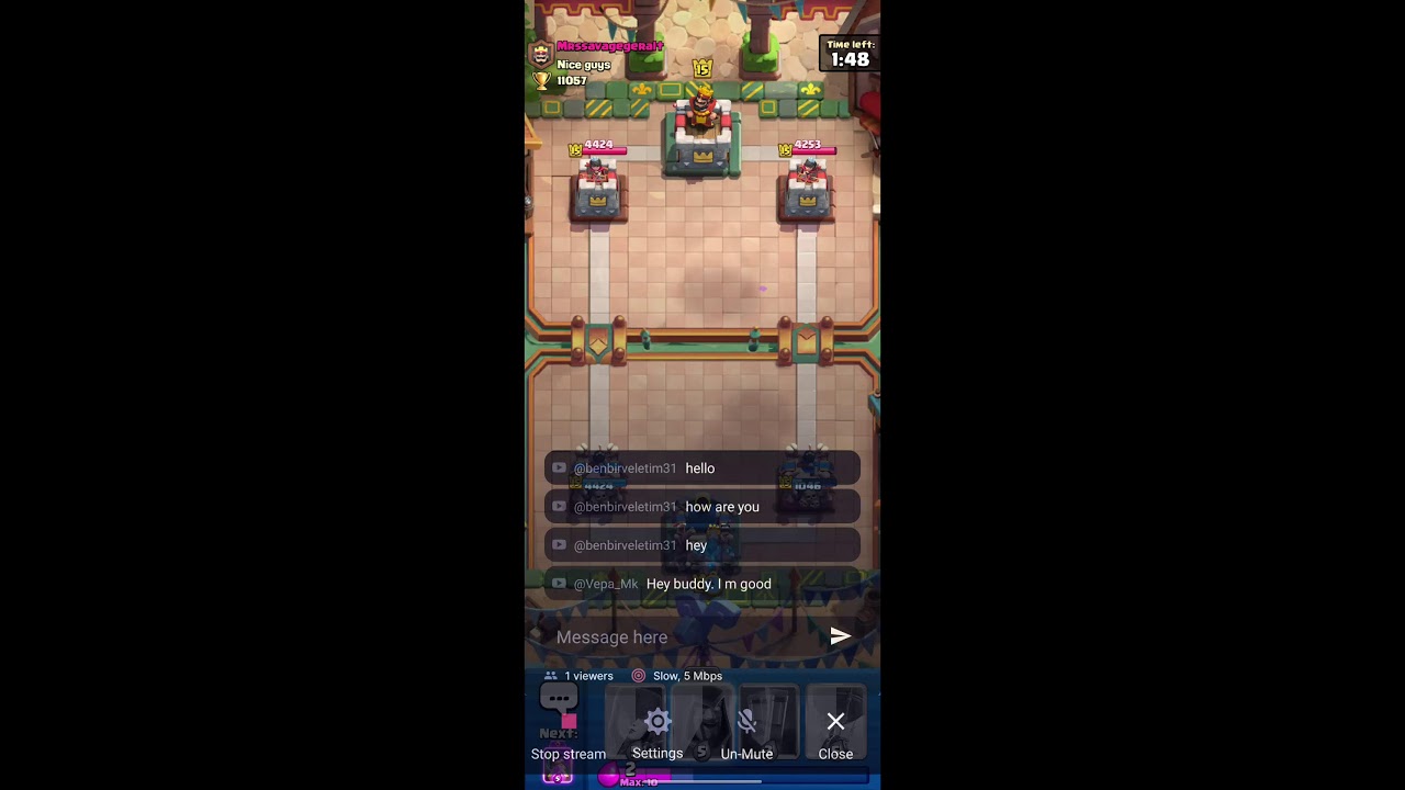 Final Push for Ultimate Champion | BGMI & Clash Royale | 10K+ Trophies