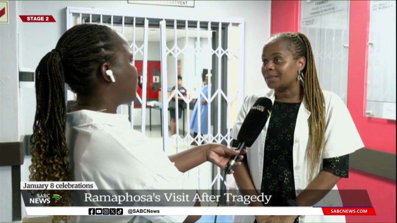 Ramaphosa visits Limpopo bus crash victims, bereaved families