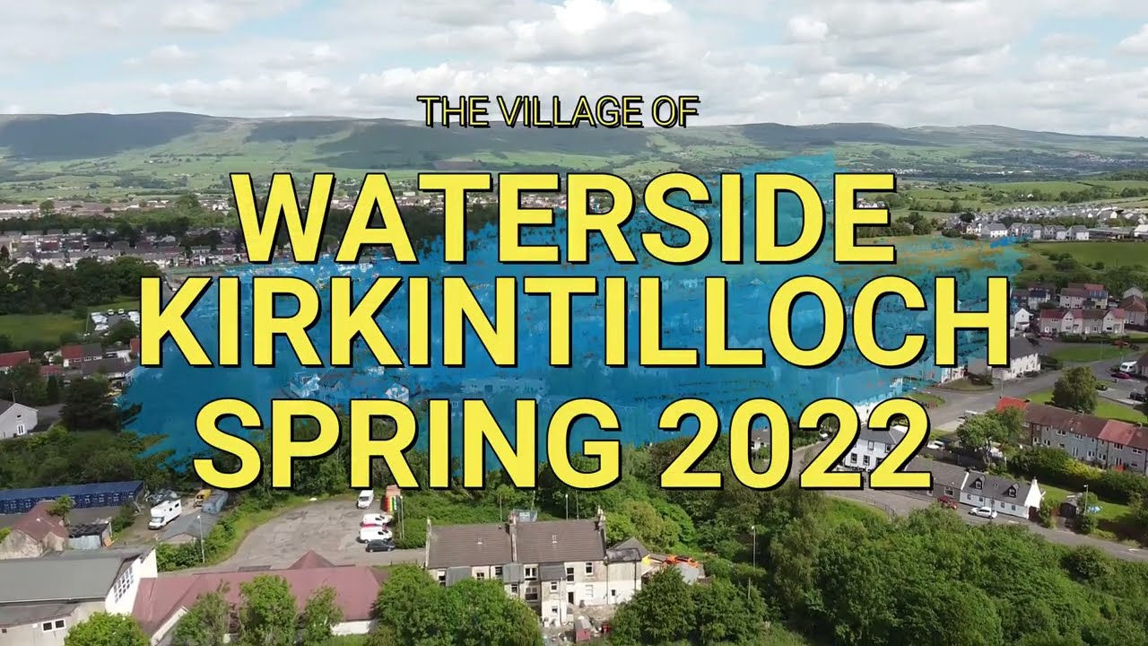 The village of Waterside, Kirkintilloch in 2022
