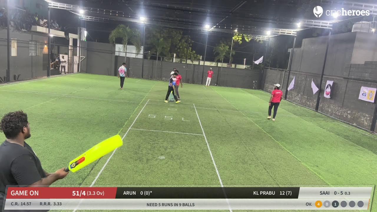 Madhampatty Sports Hub vs GAME ON | Smashers super league-1(Pre Quarter Final) | Live - Tuticorin &hellip;