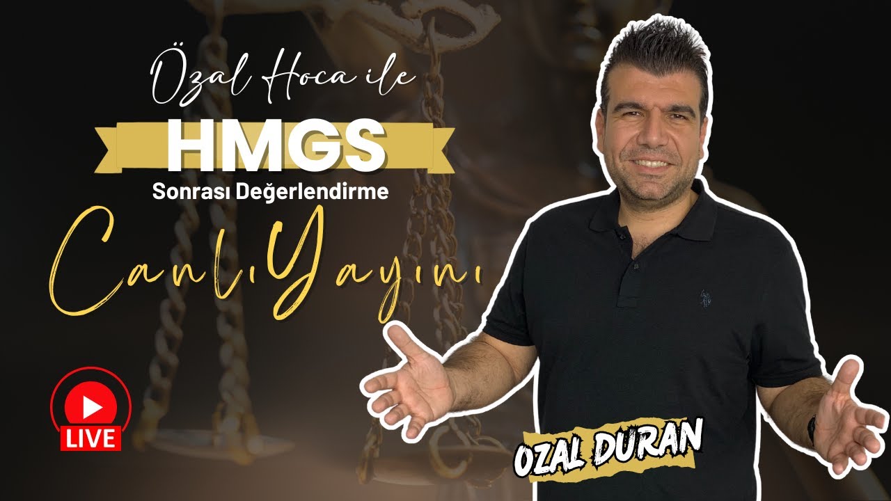 Hukuk Mesleklerine Giriş Sınavını (HMGS) Özal Hocamız Değerlendirdi